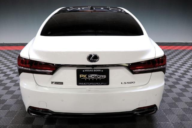Photo of 2018 WHITE Lexus LS 500