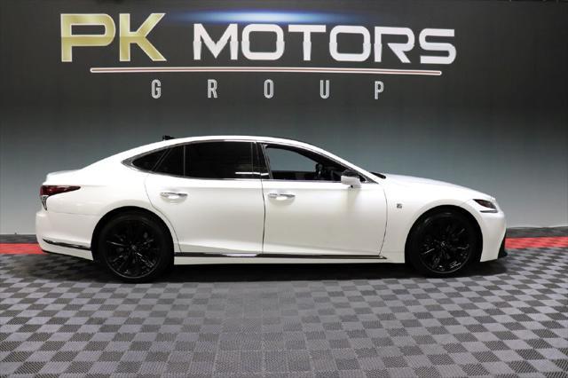 Photo of 2018 WHITE Lexus LS 500