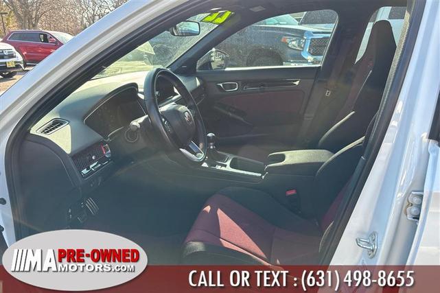 Photo of 2022 Platinum White Pearl Honda Civic Si