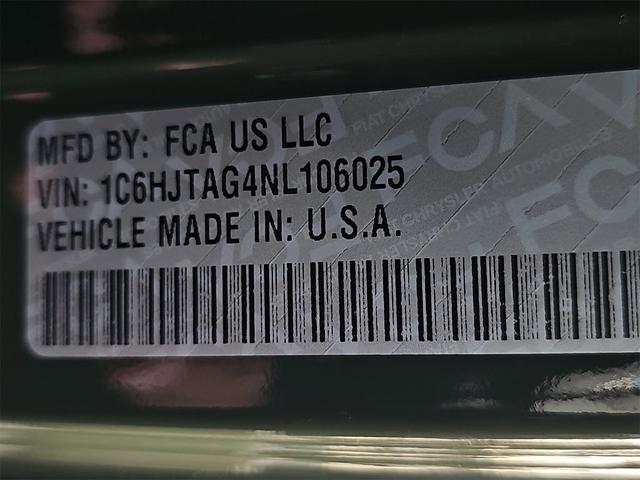 Photo of 2022 Sarge Green Clearcoat Jeep Gladiator