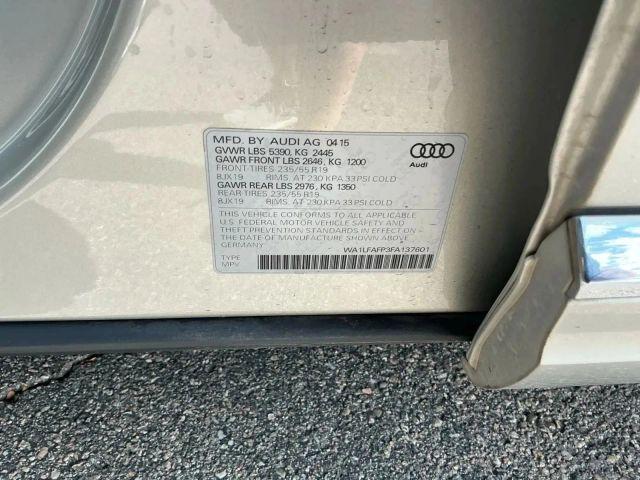 Photo of 2015 Silver Audi Q5