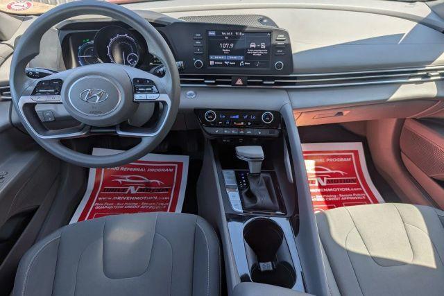 Photo of 2022 Red Hyundai ELANTRA HEV