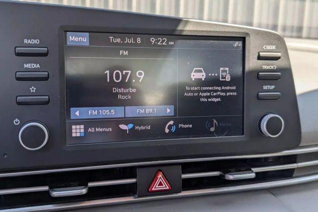 Photo of 2022 Red Hyundai ELANTRA HEV