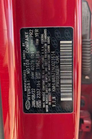 Photo of 2022 Red Hyundai ELANTRA HEV