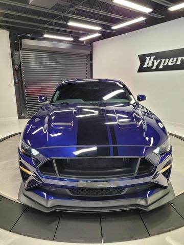 Photo of 2019 Blue Ford Mustang