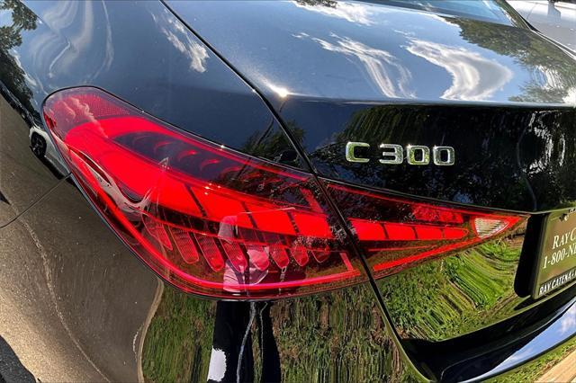Photo of 2024 Black Mercedes-Benz C-Class
