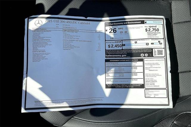 Photo of 2025 Black Mercedes-Benz CLE 300