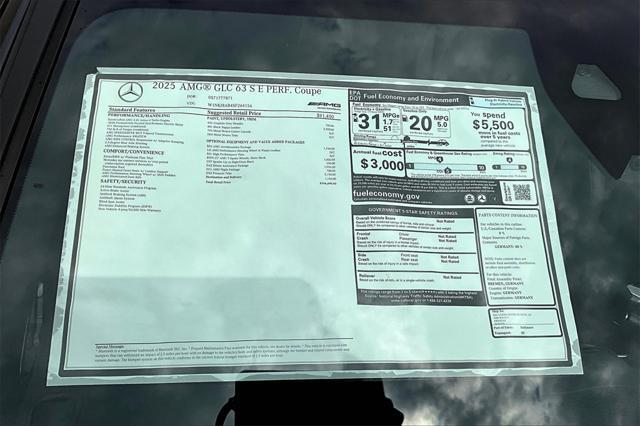 Photo of 2025 Graphite Mercedes-Benz AMG GLC 63