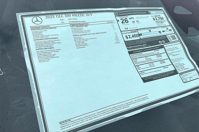 Photo of 2025 Silver Metallic Mercedes-Benz GLC 300