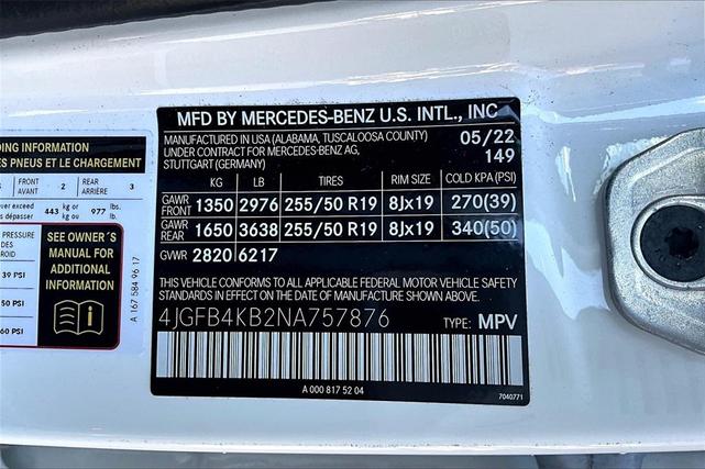 Photo of 2022 White Mercedes-Benz GLE 350