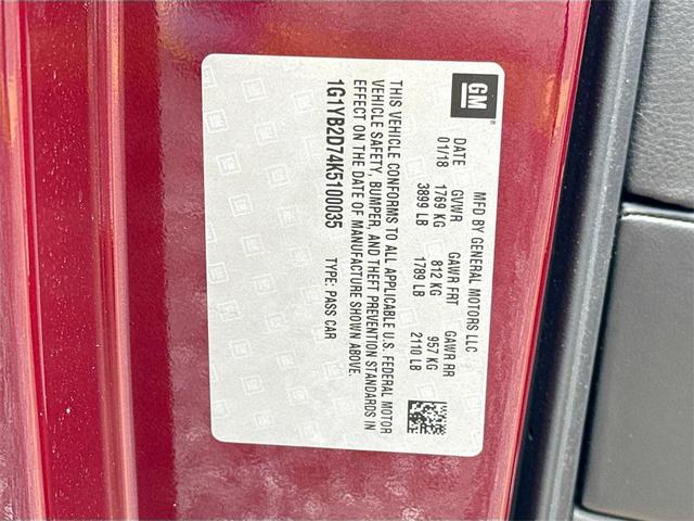 Photo of 2019 Long Beach Red Metallic Tintcoat Chevrolet Corvette