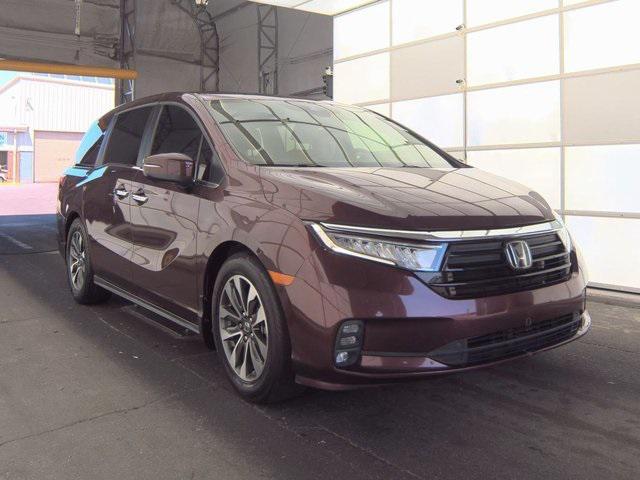 Photo of 2021 Burgundy Honda Odyssey