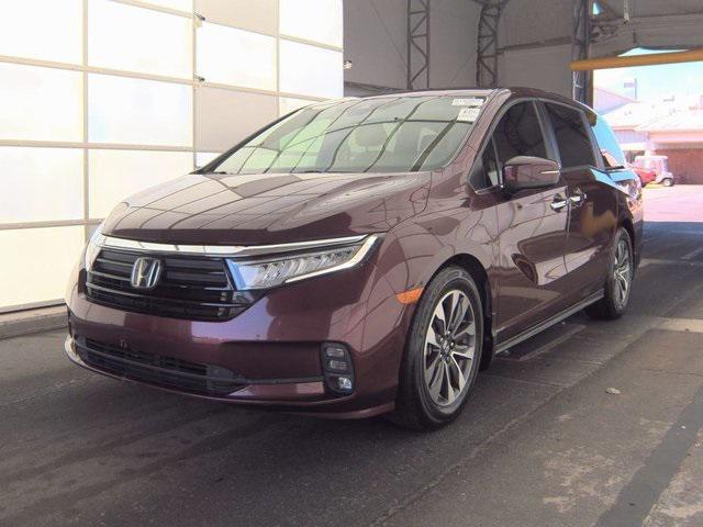 Photo of 2021 Burgundy Honda Odyssey