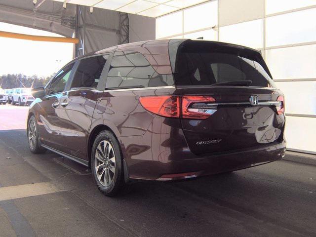Photo of 2021 Burgundy Honda Odyssey