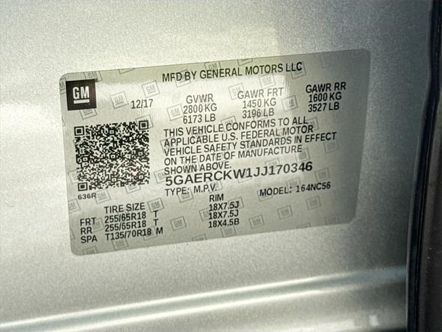 Photo of 2018 Quicksilver Metallic Buick Enclave
