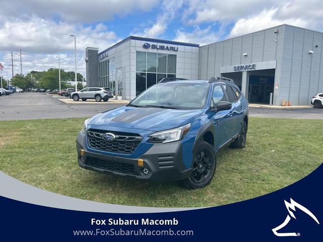 Photo of 2022 Geyser Blue Subaru Outback