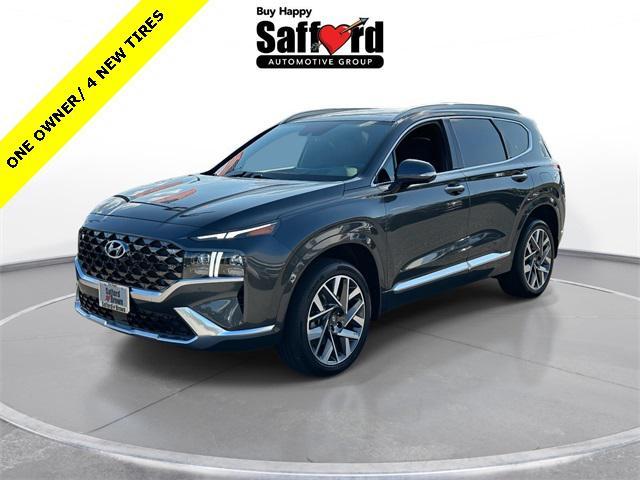 Photo of 2022 Portofino Gray Hyundai SANTA FE