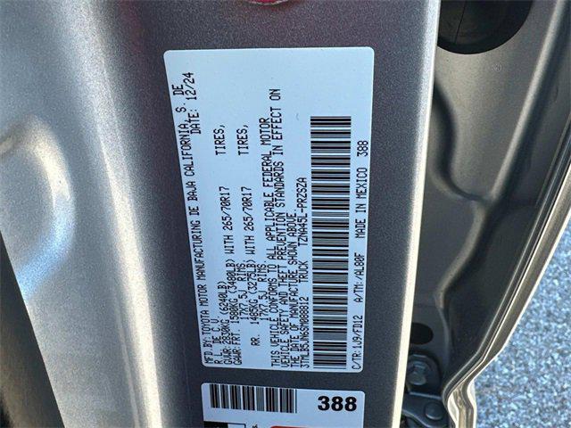 Photo of 2025 Celestial Silver Metallic Toyota Tacoma