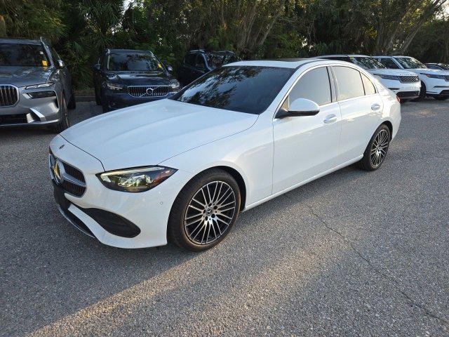 Photo of 2024 Polar White Mercedes-Benz C-Class
