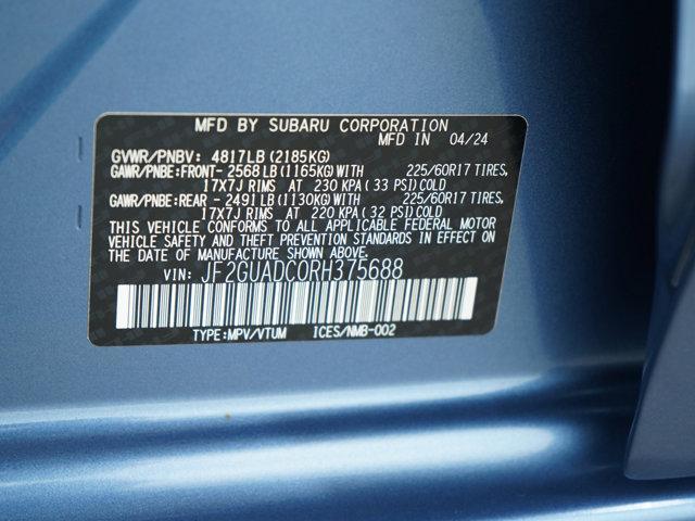 Photo of 2024 Horizon Blue Pearl Subaru Crosstrek