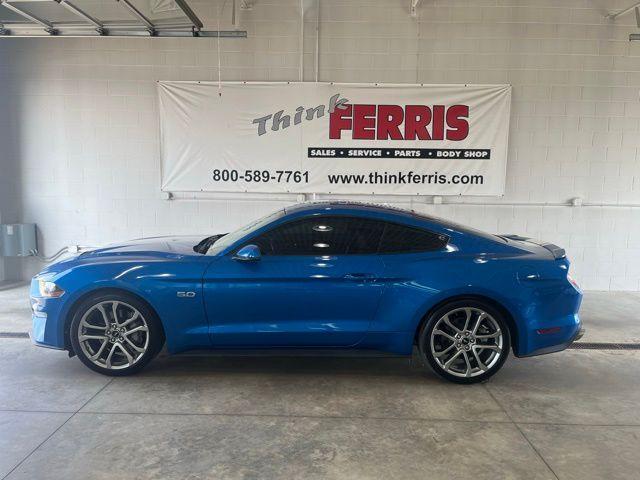 Photo of 2019 Blue Ford Mustang