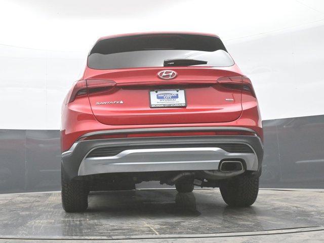Photo of 2022 Calypso Red Hyundai SANTA FE