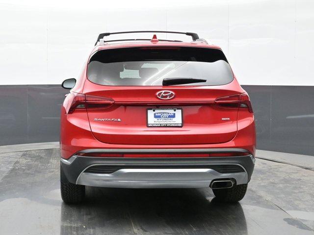 Photo of 2022 Calypso Red Hyundai SANTA FE
