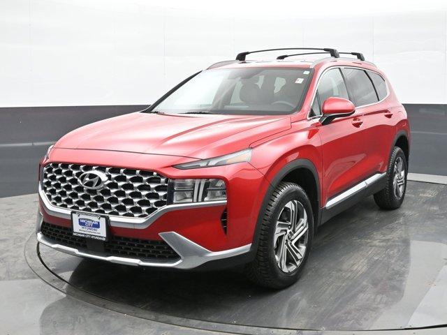 Photo of 2022 Calypso Red Hyundai SANTA FE