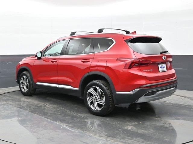 Photo of 2022 Calypso Red Hyundai SANTA FE