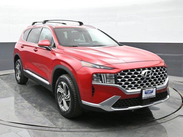 Photo of 2022 Calypso Red Hyundai SANTA FE