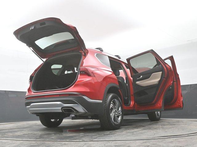 Photo of 2022 Calypso Red Hyundai SANTA FE