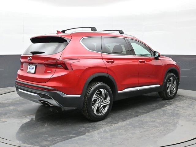 Photo of 2022 Calypso Red Hyundai SANTA FE