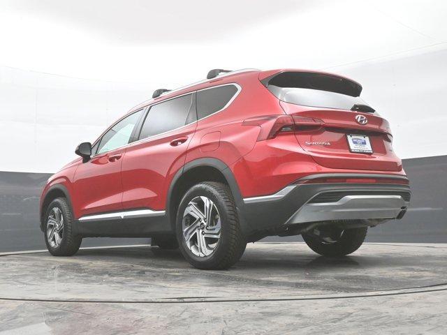 Photo of 2022 Calypso Red Hyundai SANTA FE