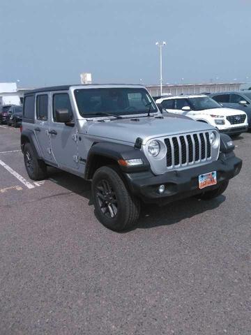 Photo of 2024 Silver Zynith Clearcoat Jeep Wrangler