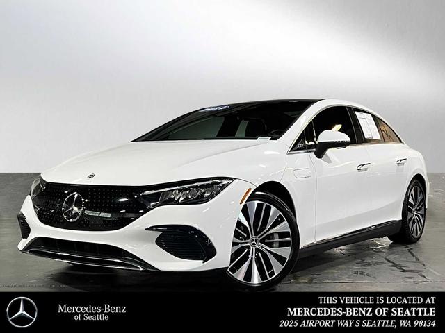Photo of 2024 Polar White Mercedes-Benz EQE 350