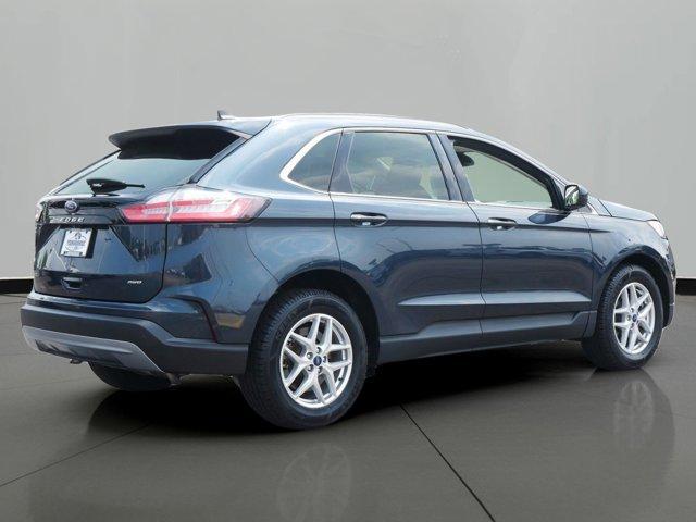 Photo of 2022 Stone Blue Metallic Ford Edge