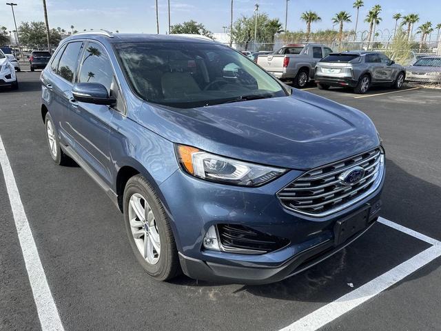 Photo of 2019 Blue Metallic Ford Edge
