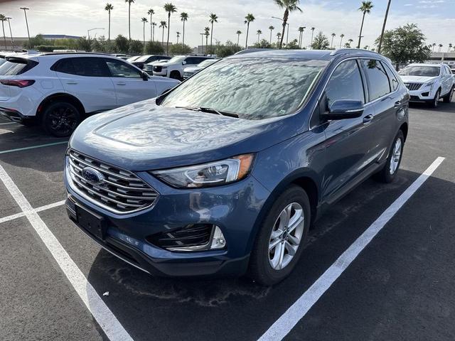 Photo of 2019 Blue Metallic Ford Edge