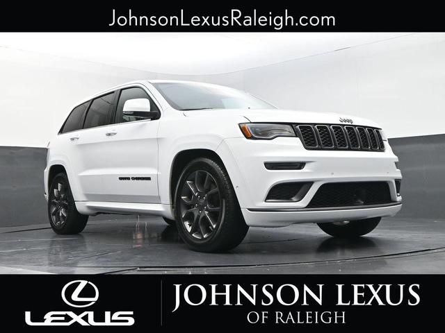 Photo of 2021 Bright White Clearcoat Jeep Grand Cherokee