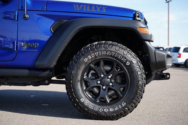 Photo of 2020 Ocean Blue Metallic Clearcoat Jeep Wrangler