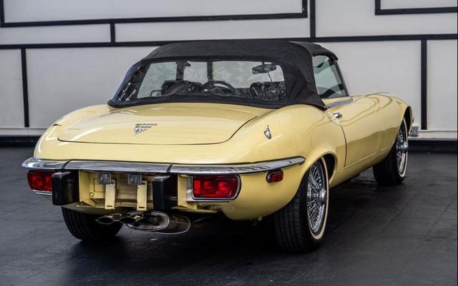 Photo of 1974 Yellow Jaguar XKE