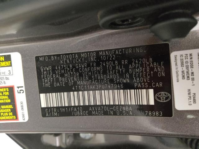 Photo of 2023 Gray Toyota Camry