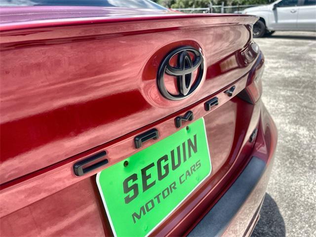 Photo of 2021 Supersonic Red Toyota Camry