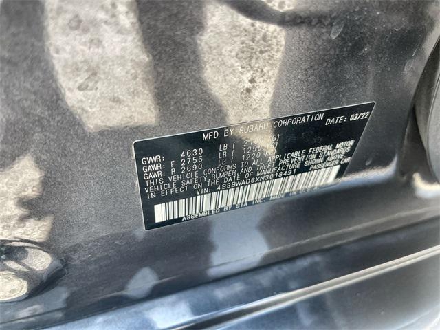 Photo of 2022 Magnetite Gray Metallic Subaru Legacy