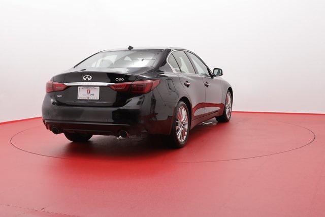 Photo of 2022 Black Obsidian INFINITI Q50