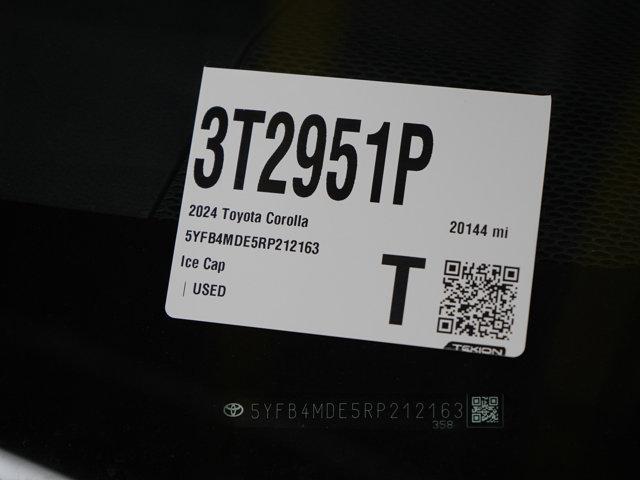 Photo of 2024 Ice Toyota Corolla