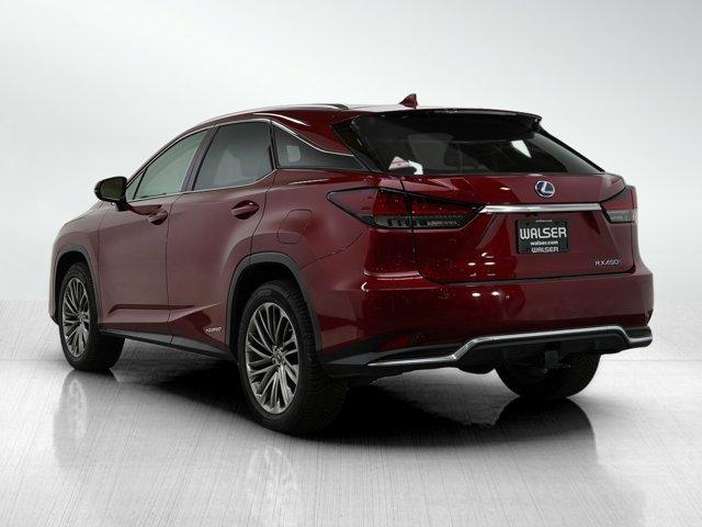 Photo of 2021 Burgundy Lexus RX 450h