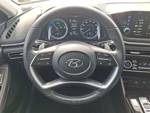 Photo of 2023 Hampton Gray Hyundai SONATA Hybrid