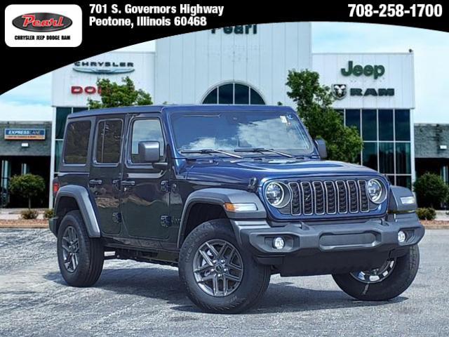 Photo of 2025 Fathom Blue Pearlcoat Jeep Wrangler