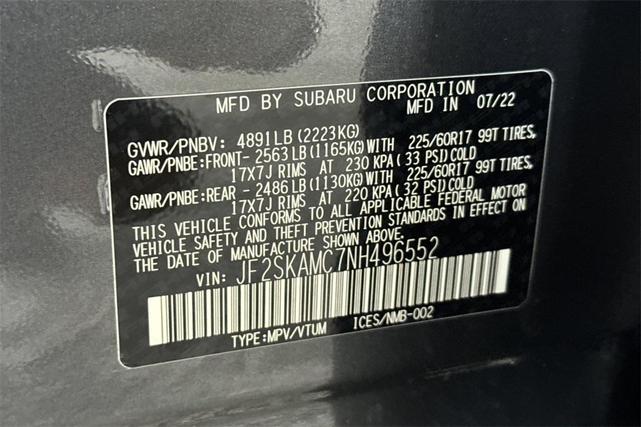 Photo of 2022 Magnetite Gray Metallic Subaru Forester